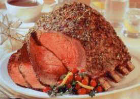 Prime Rib Roast - Cooked Photograph.