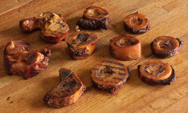 10 Smoked Beef Puppy Chews.