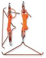 Purchase Magnum Lift System from Amazon.com for hoisting your deer up while skinning.