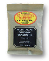 AC Legg Mild Italian Sausage Seasoning