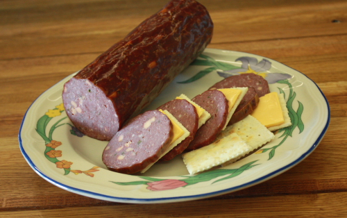 Here's another picture of what your finished smoked sausage will look like using our Witts Smoked Deer/Beef Sausage Seasoning!  Click on the photo to enlarge.